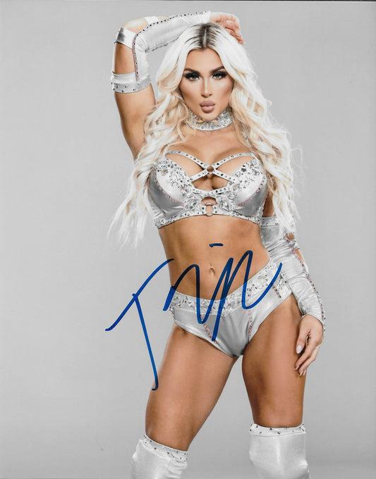 Signed Tiffany Stratton Smack Down NXT Autographed 8x10 Photo #3 Original