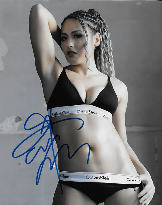 Signed Giulia Smack Down NXT Autographed 8x10 Photo #5 Original