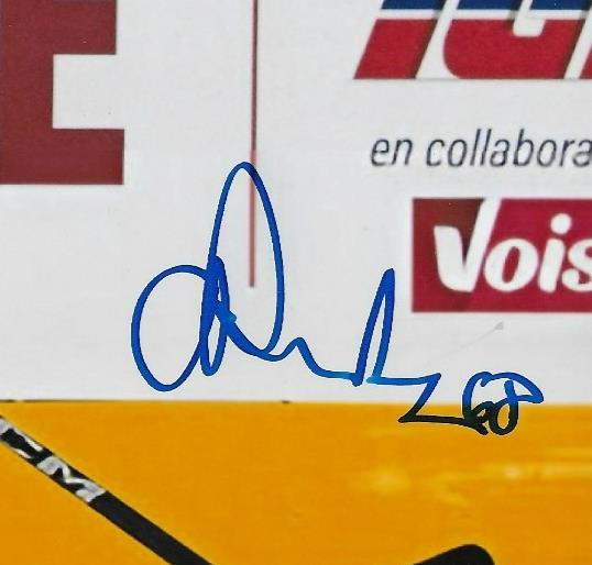 Signed Montreal Canadiens Owen Protz Autographed 8x10 Photo #1 Original