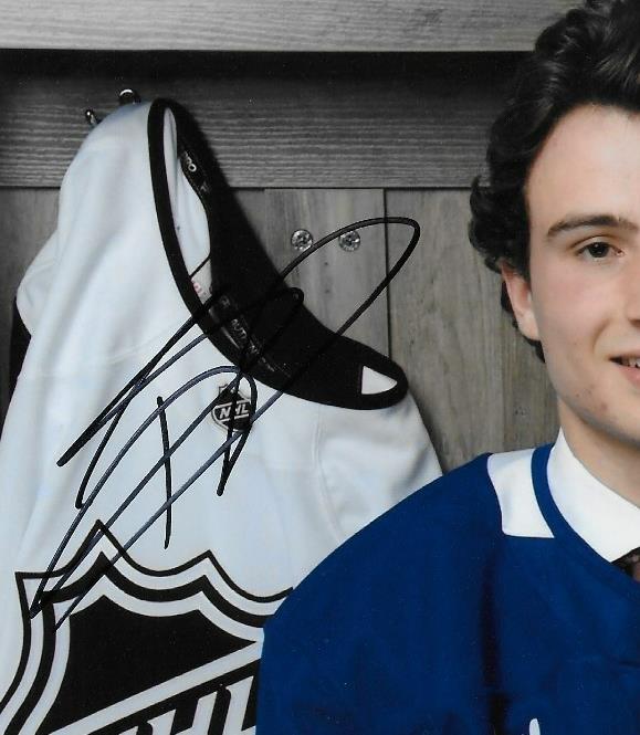 Signed Ben Danford Toronto Maple Leafs Autographed 8x10 Photo #1 Original