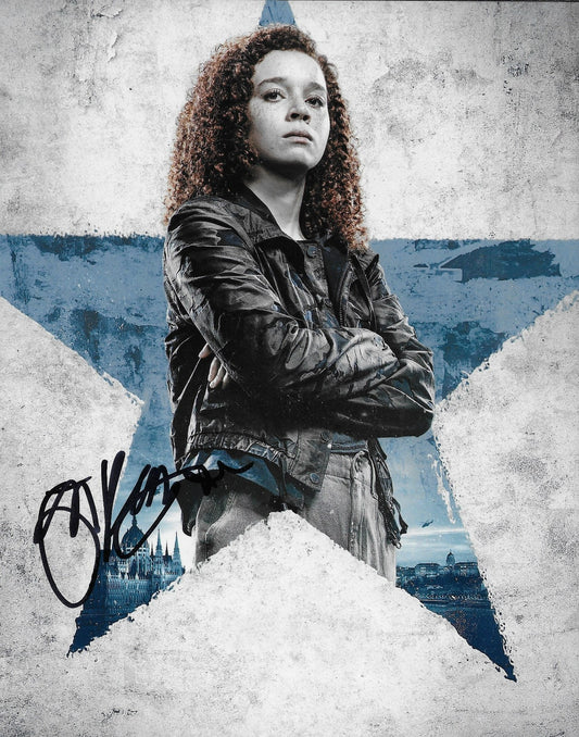 Signed Erin Kellyman The Falcon and the Winter Soldier 8x10 Photo #4 Original