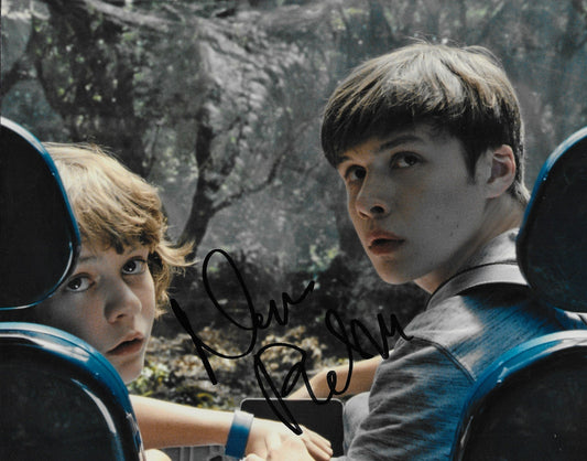 Signed Nick Robinson Jurassic World  Autographed 8x10 Photo #1 Original