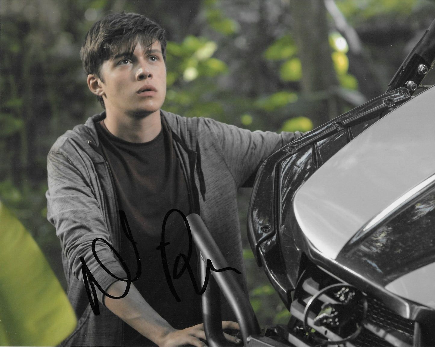 Signed Nick Robinson Jurassic World  Autographed 8x10 Photo #2 Original