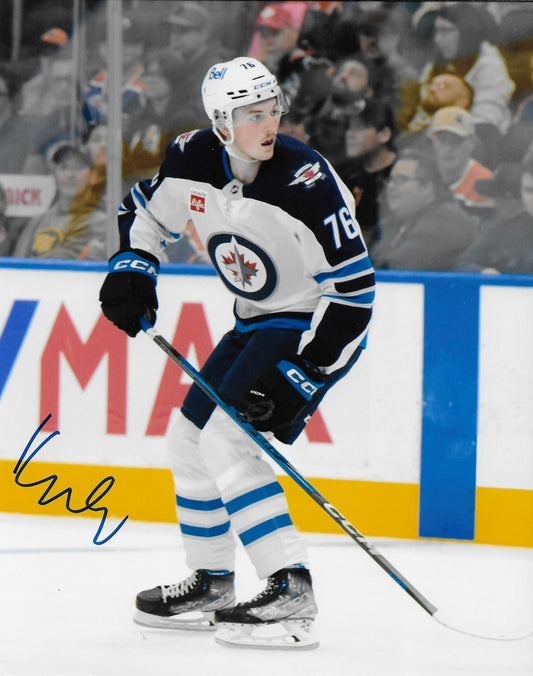 Signed Kieron Walton Winnipeg Jets Autographed 8x10 Photo #1 Original