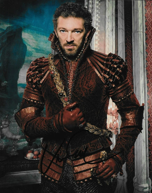 Signed Vincent Cassell Beauty and The Beast Autographed 8x10 Photo #1 Original