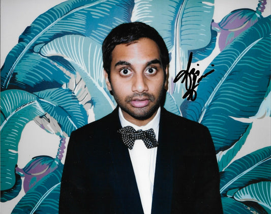 Signed Actor Comedian Aziz Ansari Autographed 8x10 Photo #1 Original