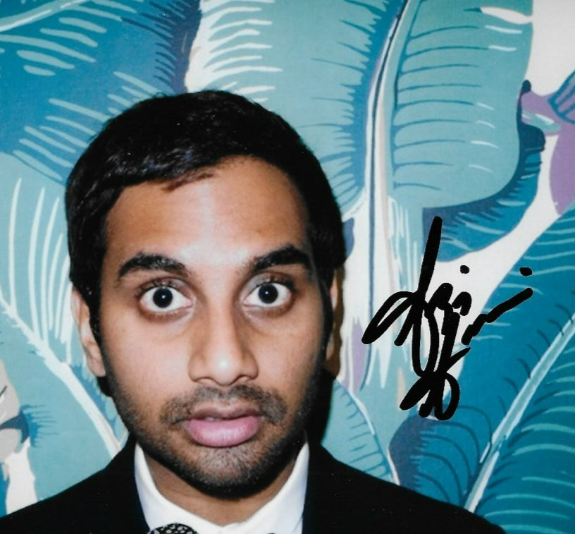 Signed Actor Comedian Aziz Ansari Autographed 8x10 Photo #1 Original