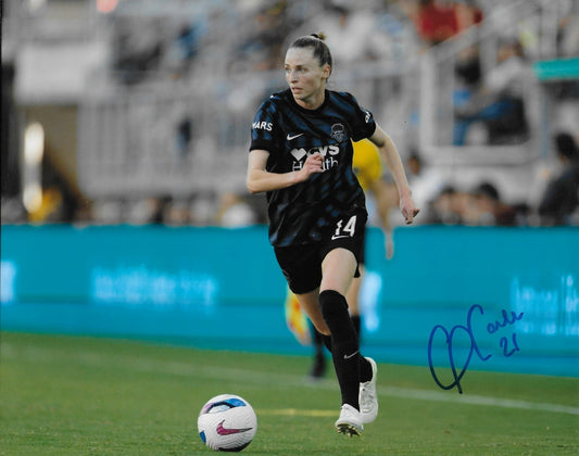Signed Gabrielle Carle Team Canada Womens Soccer 8x10 Photo #9 Original