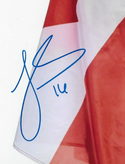 Signed Janine Sonis Team Canada Womens Soccer 8x10 Photo #1 Original