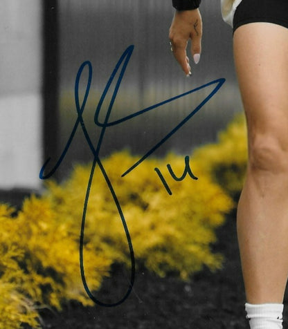 Signed Janine Sonis Team Canada Racing Louisville FC Womens Soccer 8x10 Photo #5