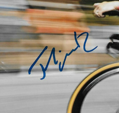 Signed Cycling Florian Lipowitz UCI Team Red Bull–BORA–Hansgrohe 8x10 Photo #1