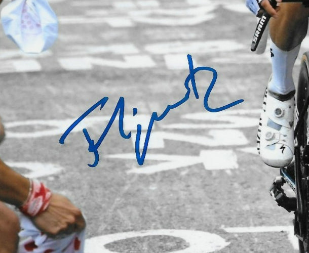 Signed Cycling Florian Lipowitz UCI Team Red Bull–BORA–Hansgrohe 8x10 Photo #3