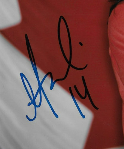 Signed  Melissa Tancredi Team Canada Womens Soccer 8x10 Photo #1 Original