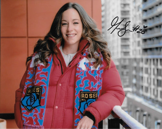 Signed  Megan Sauve Montreal Roses FC NSL Womens Soccer 8x10 Photo #1 Original