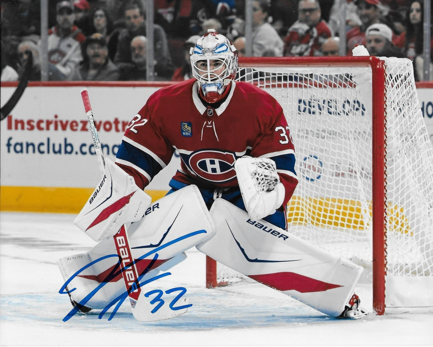 Signed Jacob Fowler Montreal Canadiens Autographed 8x10 Photo #1 Original