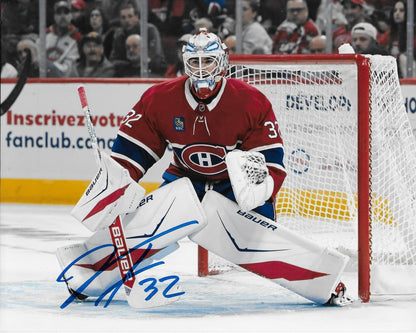 Signed Jacob Fowler Montreal Canadiens Autographed 8x10 Photo #1 Original