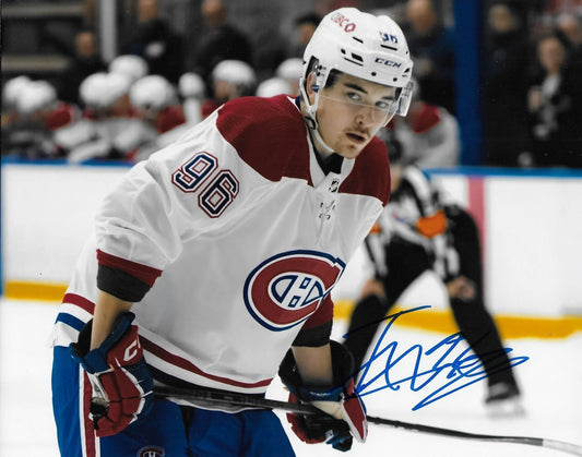 Signed Florian Xhekaj Montreal Canadiens Autographed 8x10 Photo #3 Original