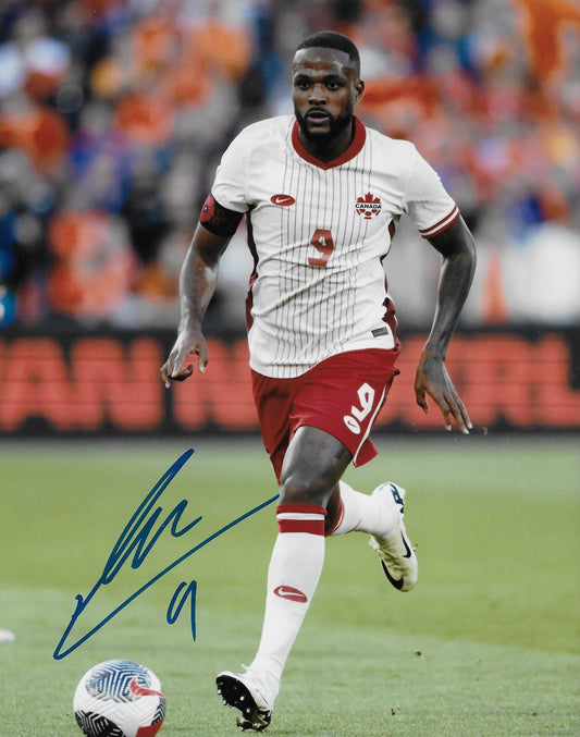 Signed Cyle Larin Team Canada FC Autographed 8x10 Photo #1 Original