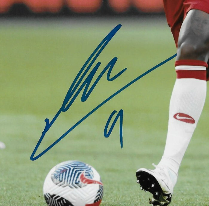 Signed Cyle Larin Team Canada FC Autographed 8x10 Photo #1 Original
