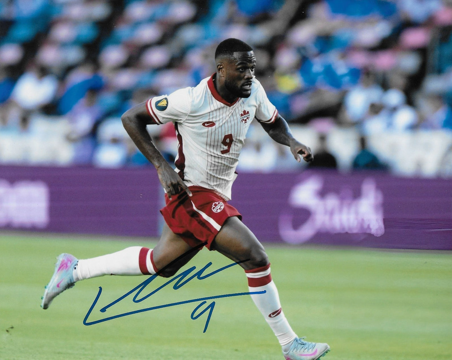 Signed Cyle Larin Team Canada FC Autographed 8x10 Photo #2 Original