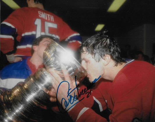Signed Guy Carbonneau Montreal Canadiens 8x10 Photo #6 Original Private Signing