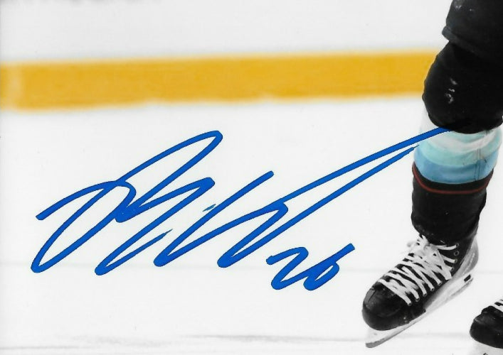 Signed Ryan Winterton Seattle Kraken Autographed 8x10 Photo #1 Original