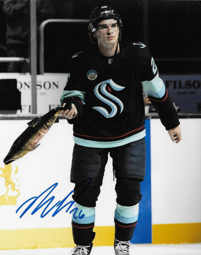 Signed Ryan Winterton Seattle Kraken Autographed 8x10 Photo #3 Original