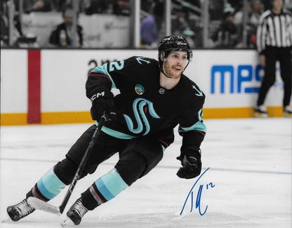 Signed Tye Kartye Seattle Kraken Autographed 8x10 Photo #5 Original