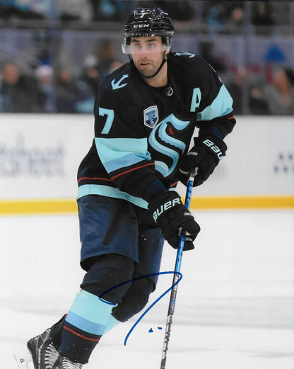 Signed Jordan Eberle Seattle Kraken Autographed 8x10 Photo #3 Original