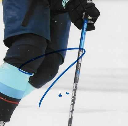 Signed Jordan Eberle Seattle Kraken Autographed 8x10 Photo #3 Original