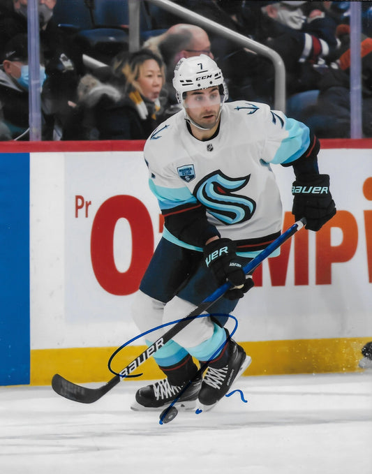 Signed Jordan Eberle Seattle Kraken Autographed 8x10 Photo #4 Original