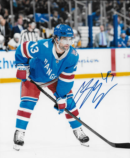 Signed Conor Sheary New York Rangers Autographed 8x10 Photo #1 Original
