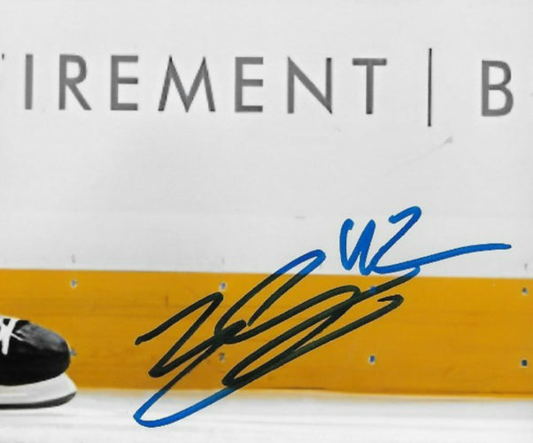 Signed Noah Laba New York Rangers Autographed 8x10 Photo #2 Original