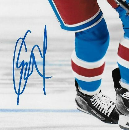 Signed Carson Soucy New York Rangers Autographed 8x10 Photo #2 Original