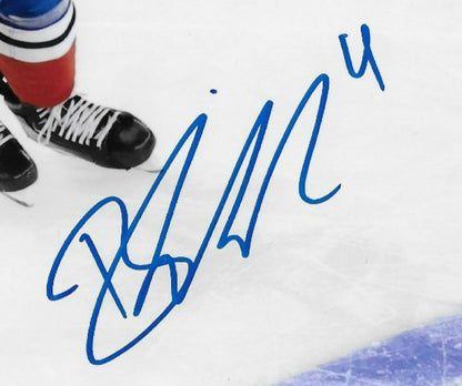 Signed Braden Schneider New York Rangers Autographed 8x10 Photo #1 Original