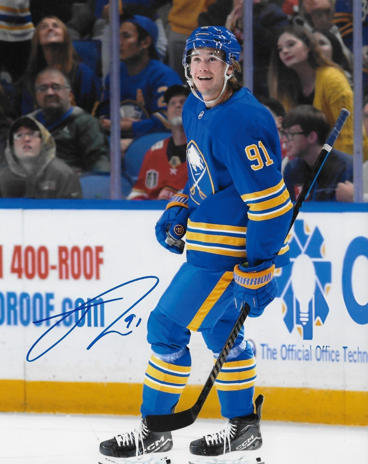 Signed Josh Doan Buffalo Sabres Autographed 8x10 Photo #2 Original