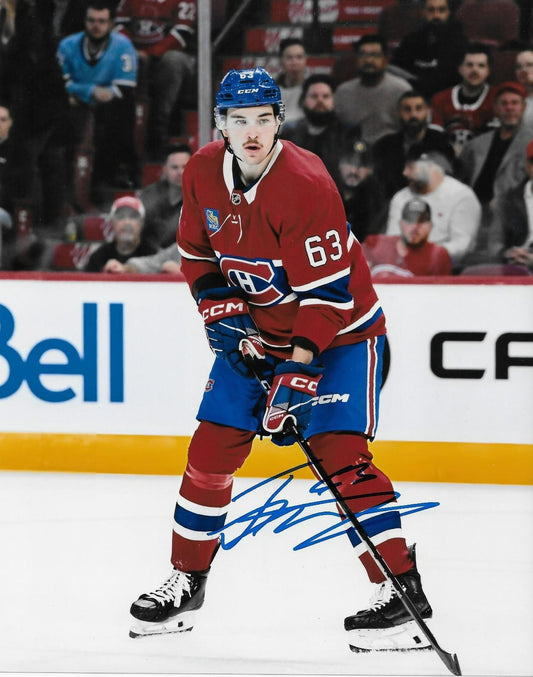Signed Florian Xhekaj Montreal Canadiens Autographed 8x10 Photo #4 Original