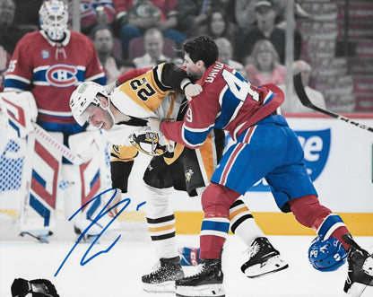 Signed Jared Davidson Montreal Canadiens Autographed 8x10 Photo #3 Original