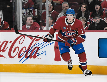 Signed Tyler Thorpe Montreal Canadiens Autographed 8x10 Photo #1 Original