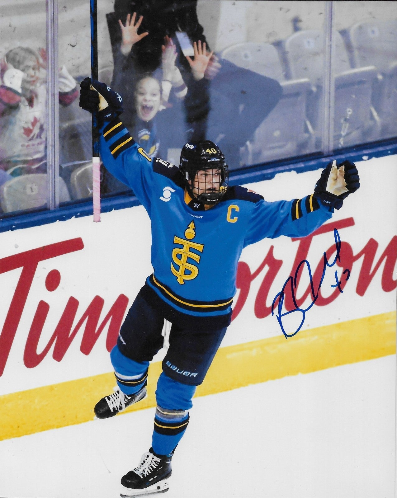 Signed Blayre Turnbull PWHL Toronto Sceptres Autographed 8x10 Photo #1 Original