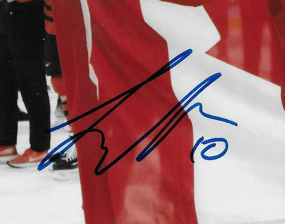 Signed Sarah Fillier Team Canada NY Sirens PWHL Hockey 8x10 Photo #3 Original