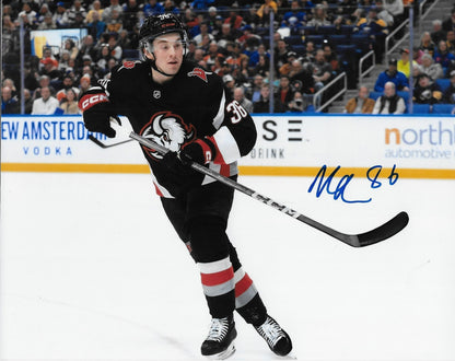 Signed Noah Ostlund Buffalo Sabres Autographed 8x10 Photo #2 Original