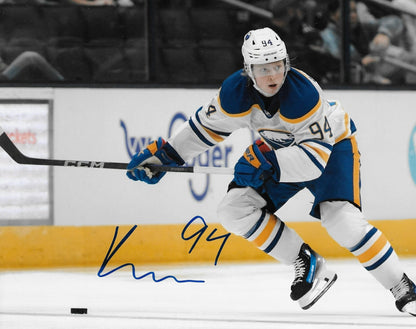 Signed Konsta Helenius Buffalo Sabres Autographed 8x10 Photo #1 Original