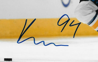 Signed Konsta Helenius Buffalo Sabres Autographed 8x10 Photo #1 Original