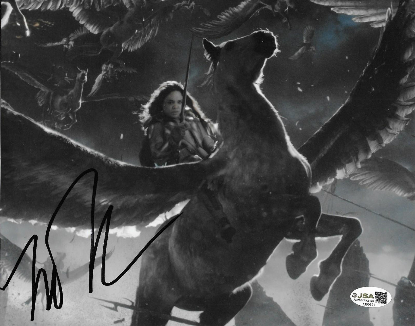 Signed Tessa Thompson Thor Ragnarok Autographed 8x10 Photo #3 JSA Authentication