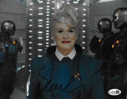 Signed Glenn Close Gaurdians of the Galaxy 8x10 Photo #1 with JSA Authentication