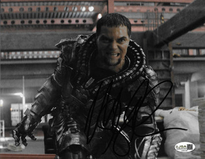 Signed Michael Shannon Man Of Steel 8x10 Photo #1 with JSA Authentication