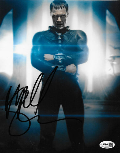 Signed Michael Shannon Man Of Steel 8x10 Photo #2 with JSA Authentication