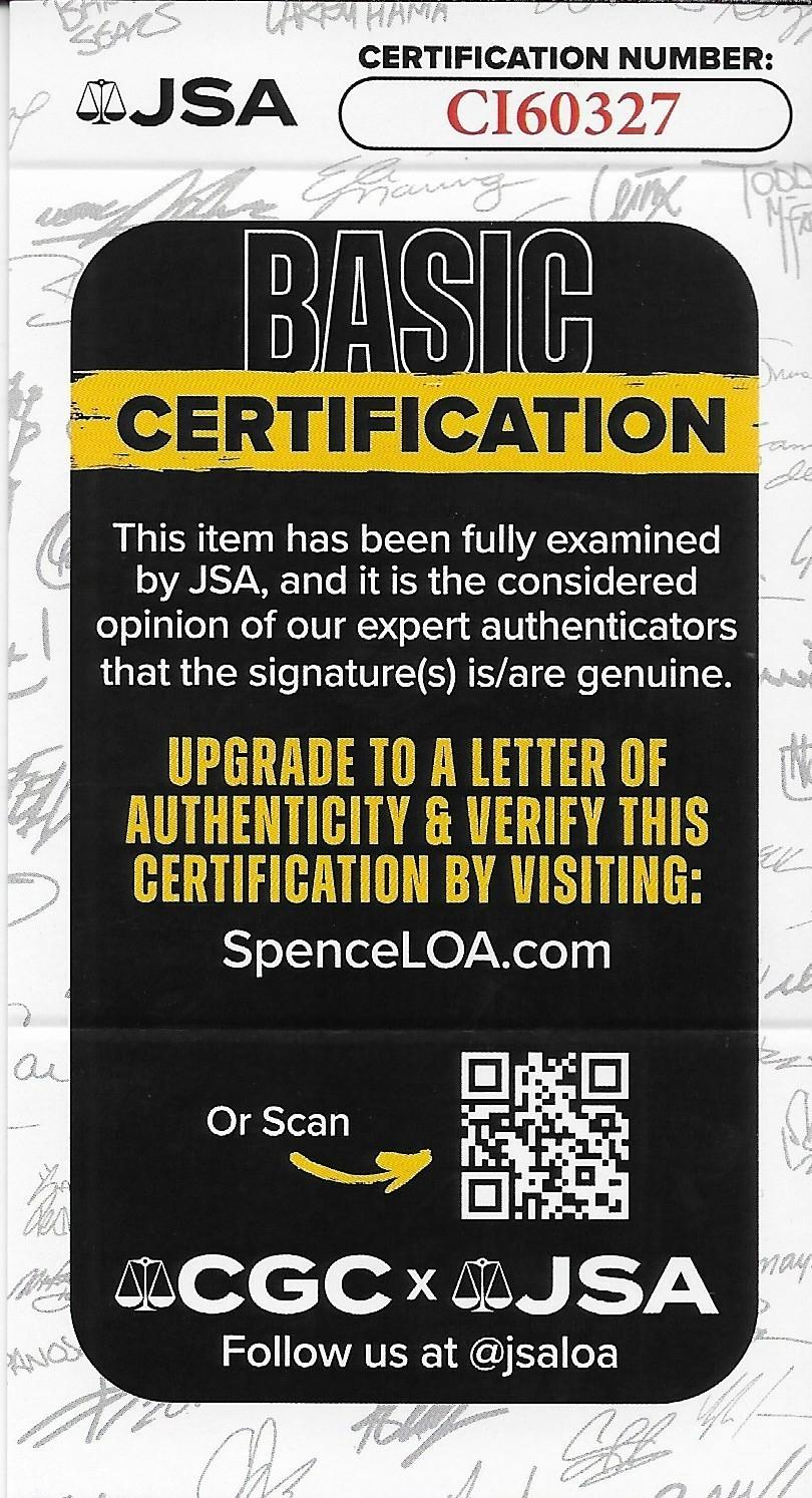 Signed Michael Shannon Man Of Steel 8x10 Photo #2 with JSA Authentication