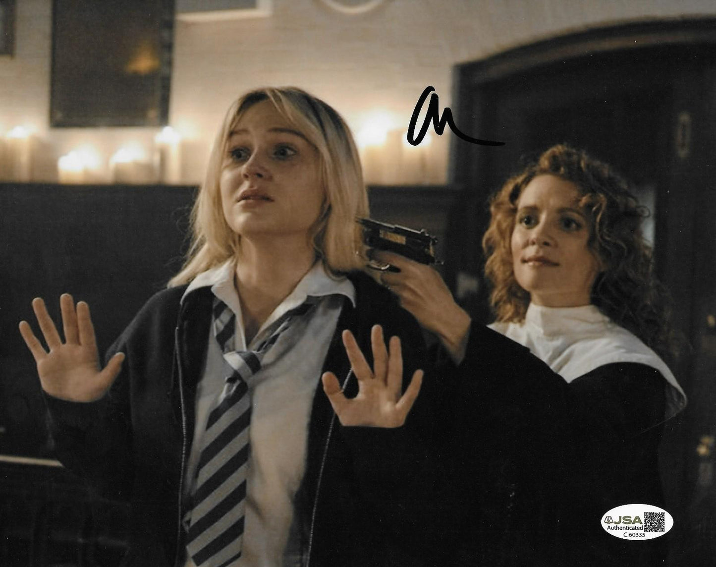 Signed Alyvia Alyn Lind Chuckie Autographed 8x10 Photo #2 w JSA Authentication